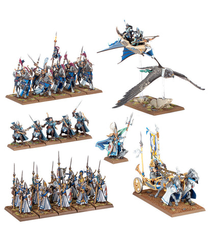 High Elf Realms: Battle March Army Reinos Altos Elfos, Warhammer