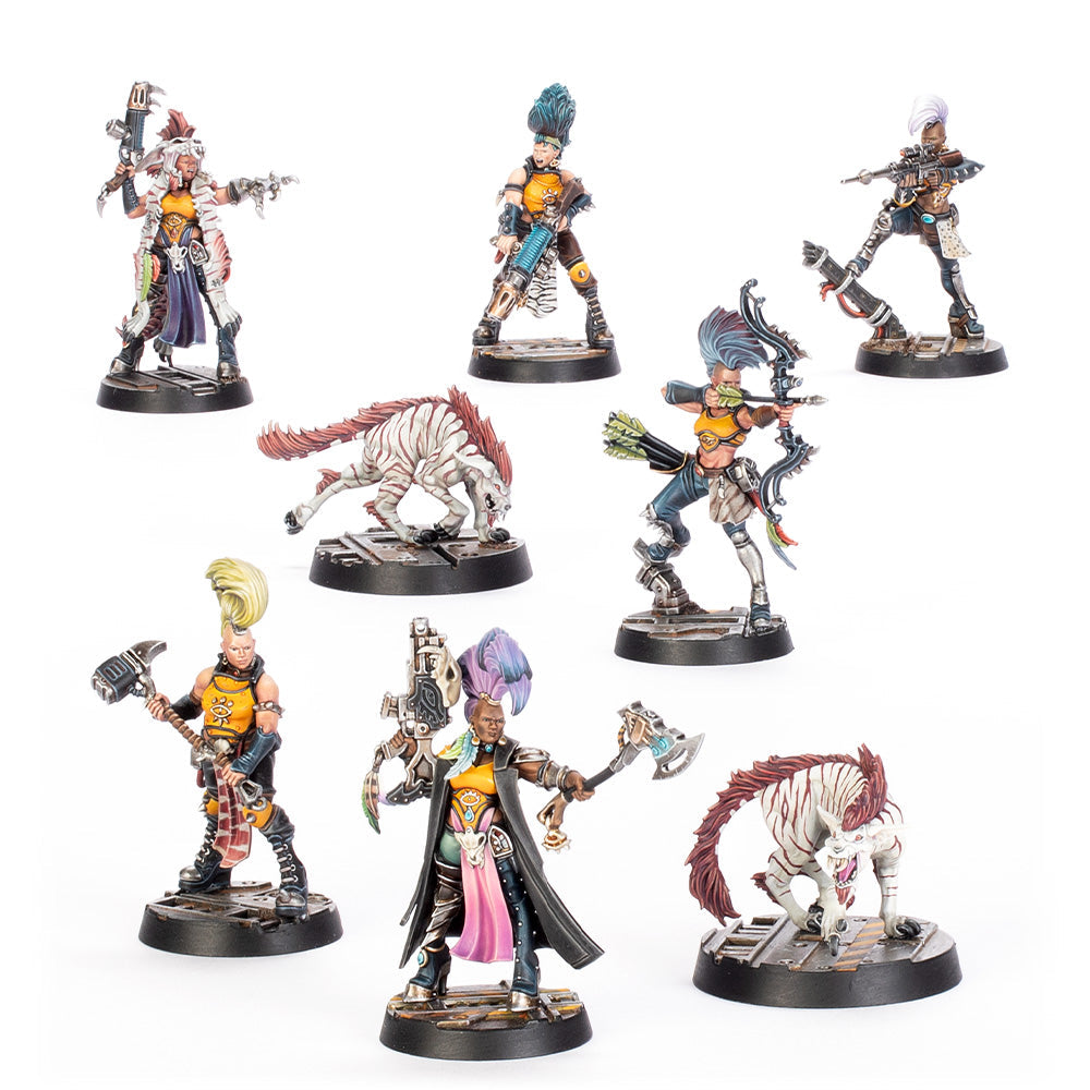 Necromunda: Escher Gang Matriarchs & Phyrr Cats