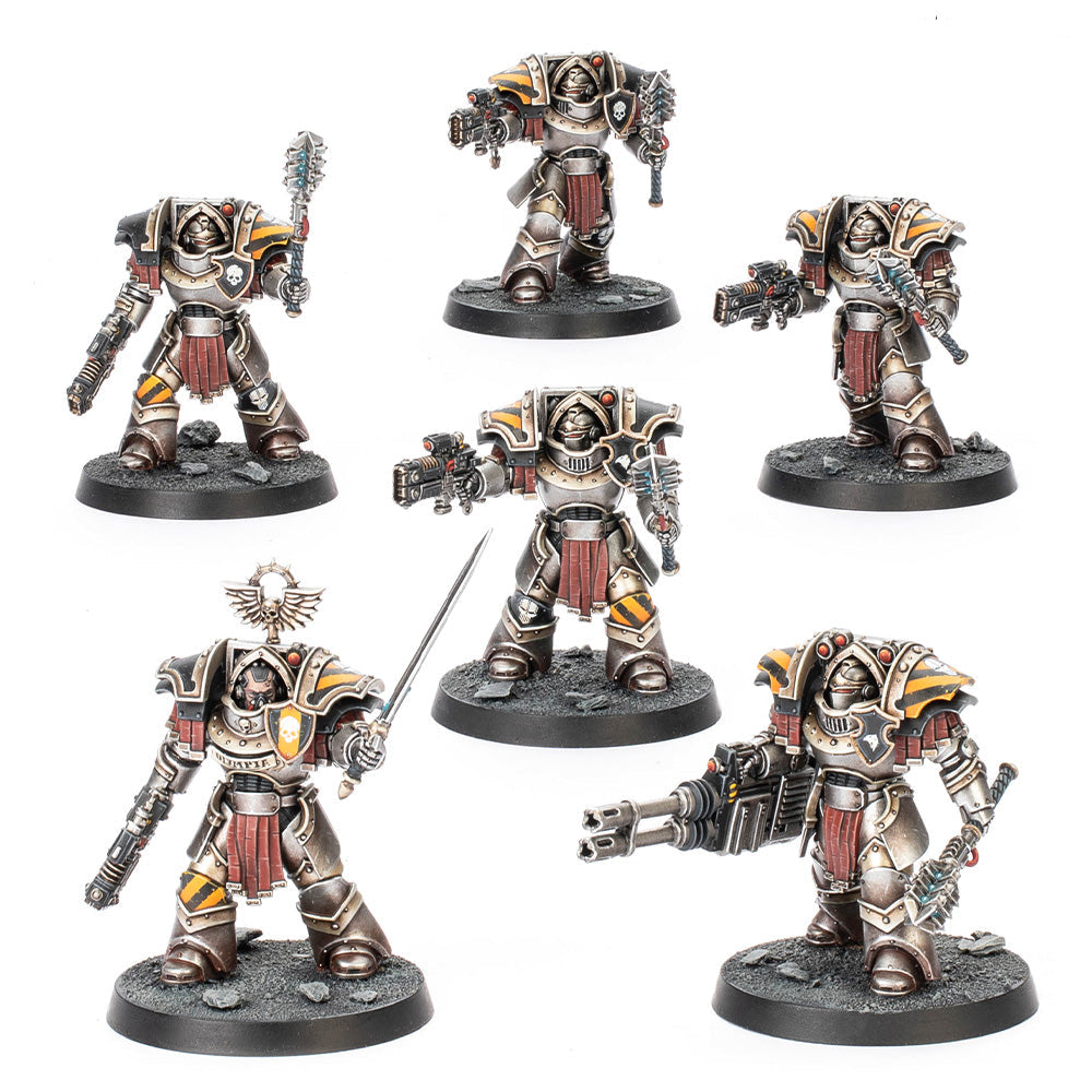 Legiones Astartes: Cataphractii Terminators With Power Mauls