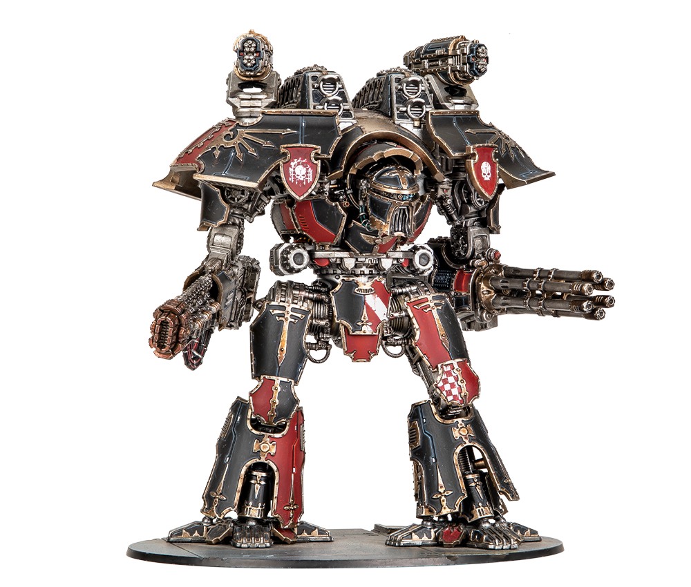 Legions Imperialis: Warlord Titan -Volkite Destructor and Macro-gatling Blaster Legions Imperialis: Warlord Titan -Volkite Destructor and Macro-gatling Blaster