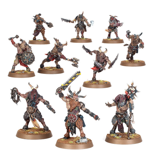 Chaos Space Marines: Fellgor Beastmen Chaos Space Marines: Hombres Bestia Expoliagores