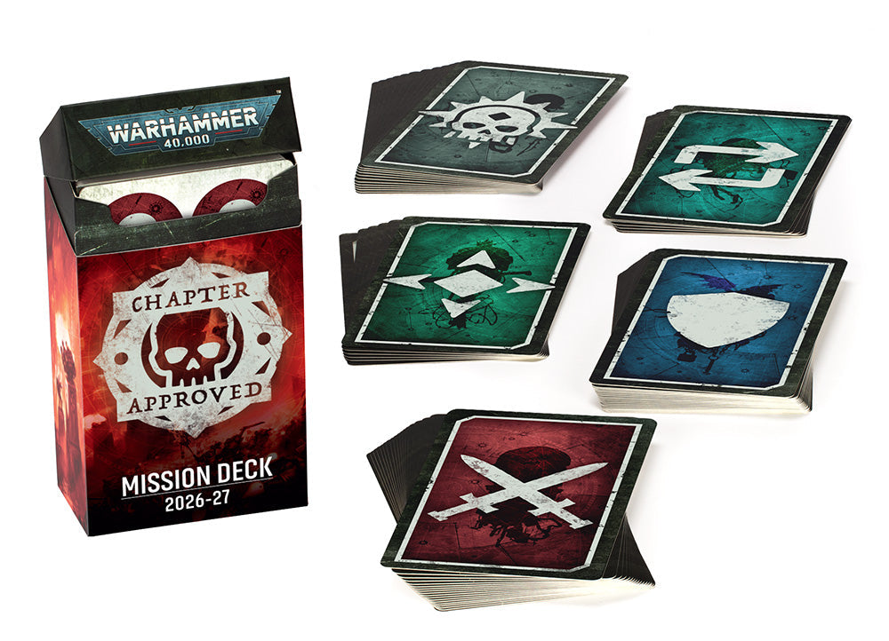 Warhammer 40000: Chapter Approved Mission Deck 2026 (English) Cards, Cartas