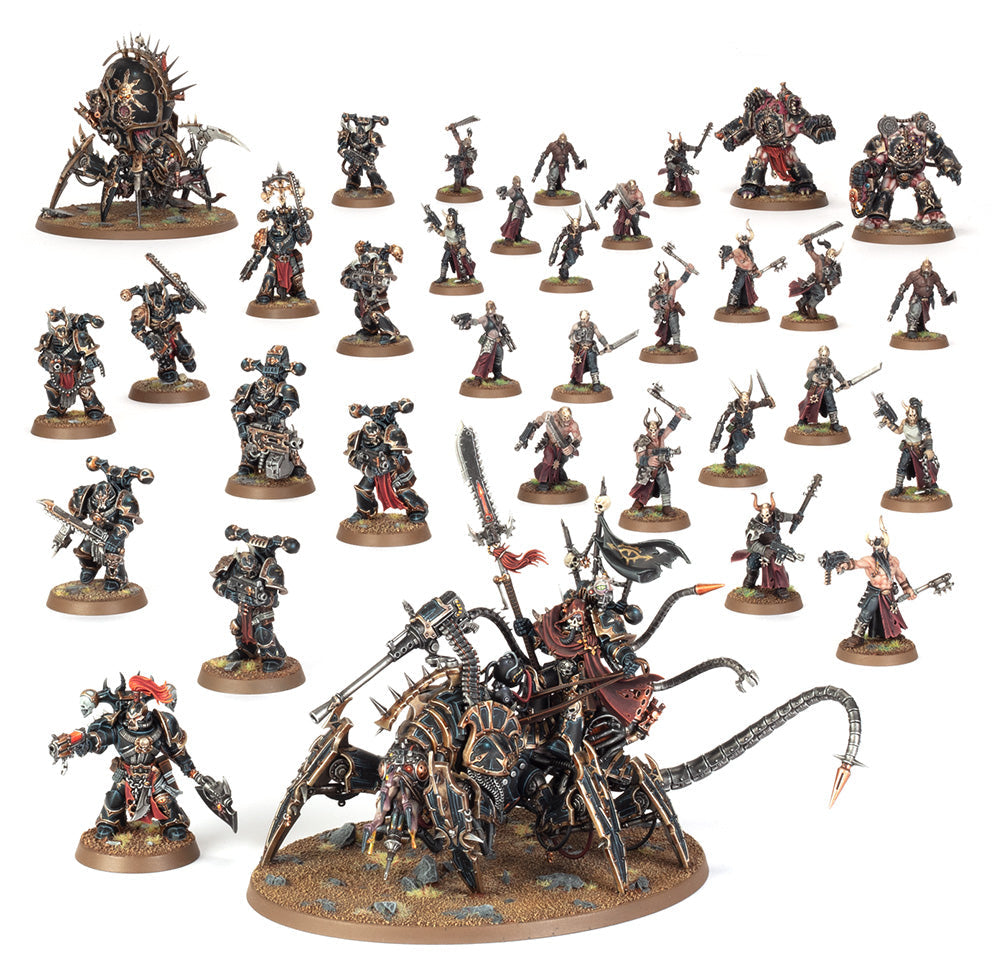 Chaos Space Marines: Battleforce Chaos Space Marines Warband Fuerza De Batalla: Banda De Chaos Space Marines