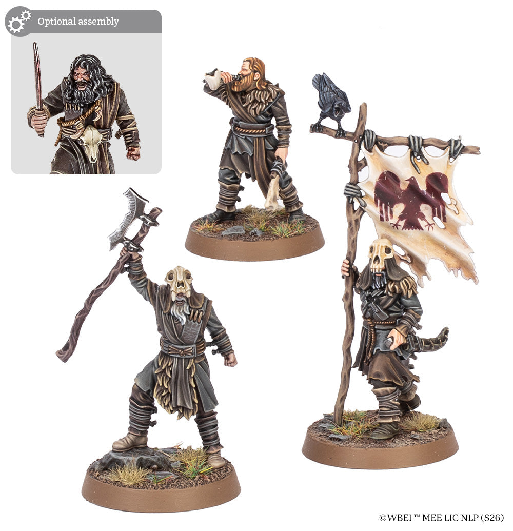 Middle-Earth Sbg: Hill Tribesmen Commanders Middle-Earth SBG: HILL TRIBESMEN COMMANDERS