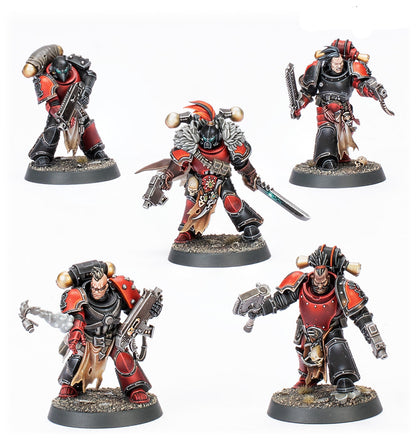 Chaos Space Marines: Red Corsairs Raiders Asaltantes Corsarios Rojos