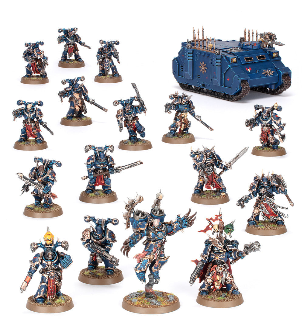 Chaos Space Marines: Combat Patrol - Night Lords Amos De La Noche - Patrulla