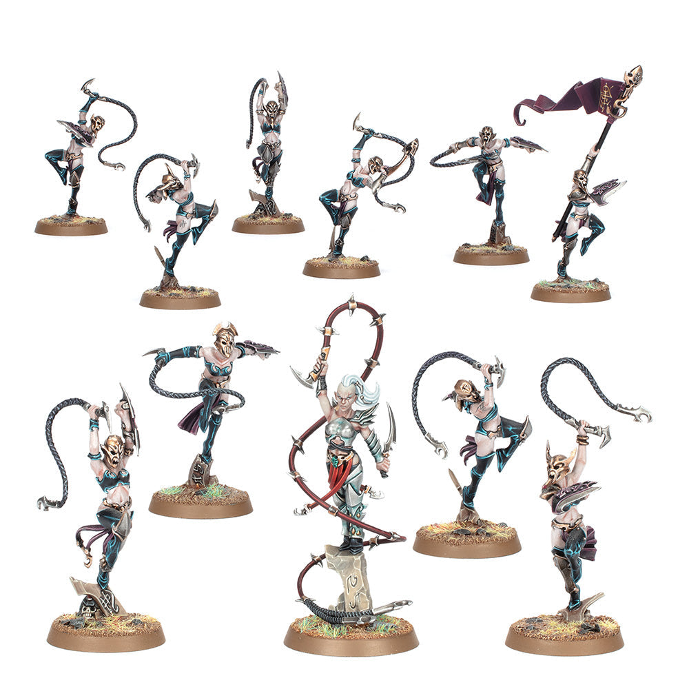 Daughters Of Khaine: Regiment Of Renown - The Crimson Lash Age Of Sigmar El Latigo Carmesi