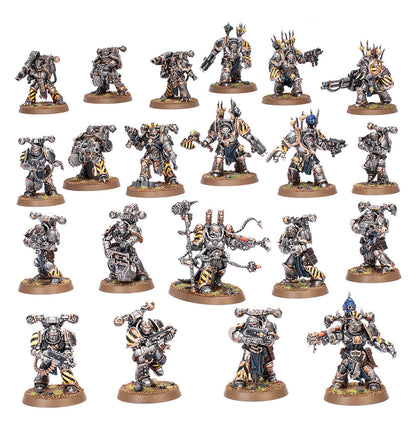 Chaos Space Marines: Combat Patrol - Iron Warriors Guerreros de Hierro Patrulla de Combate, Marines Espaciales del Caos