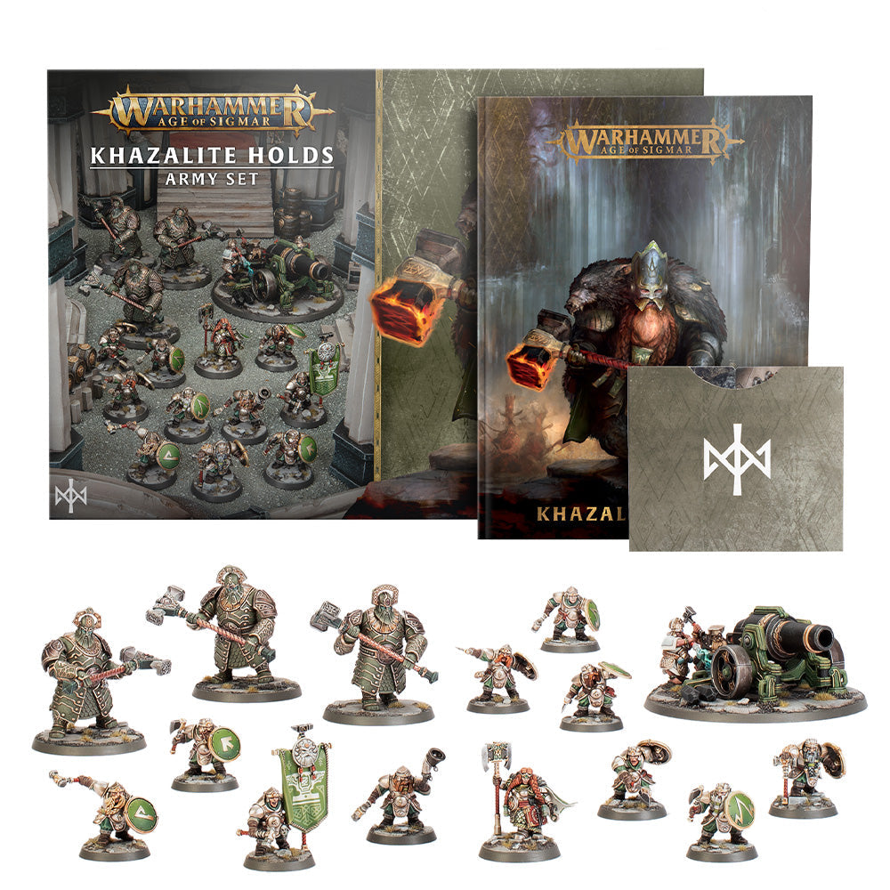 Khazalite Holds: Caja De Ejército (Español) Warhammer Age of Sigmar: caja de ejército de las Fortalezas Khazalitas (español)