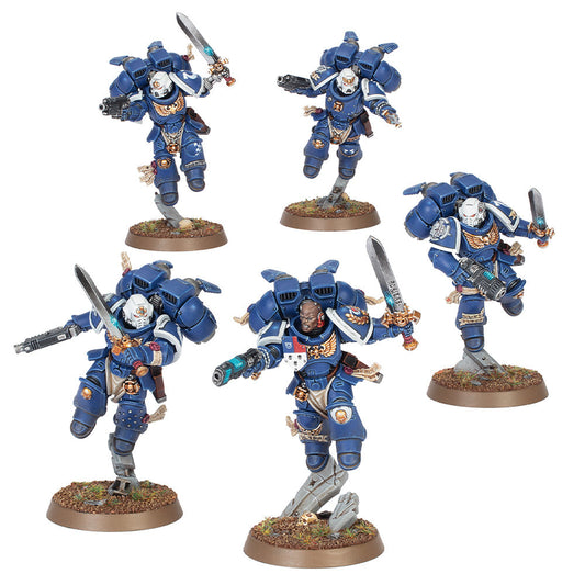 Space Marines: Vanguard Veteran Squad with Jump Packs Space Marines: Escuadra De Veteranos De Vanguardia