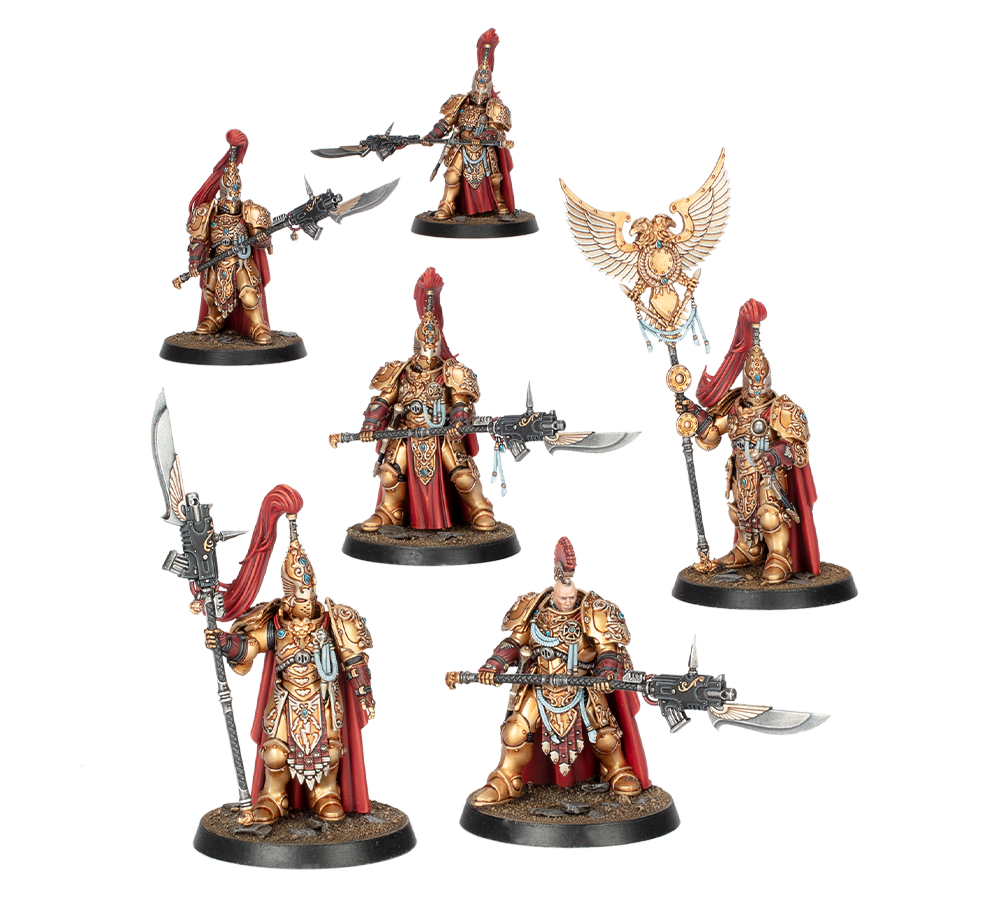 Adeptus Custodes: Custodian Guard Sodality Sodalidad de Guardias Custodios Sodalidad de Guardias Custodios