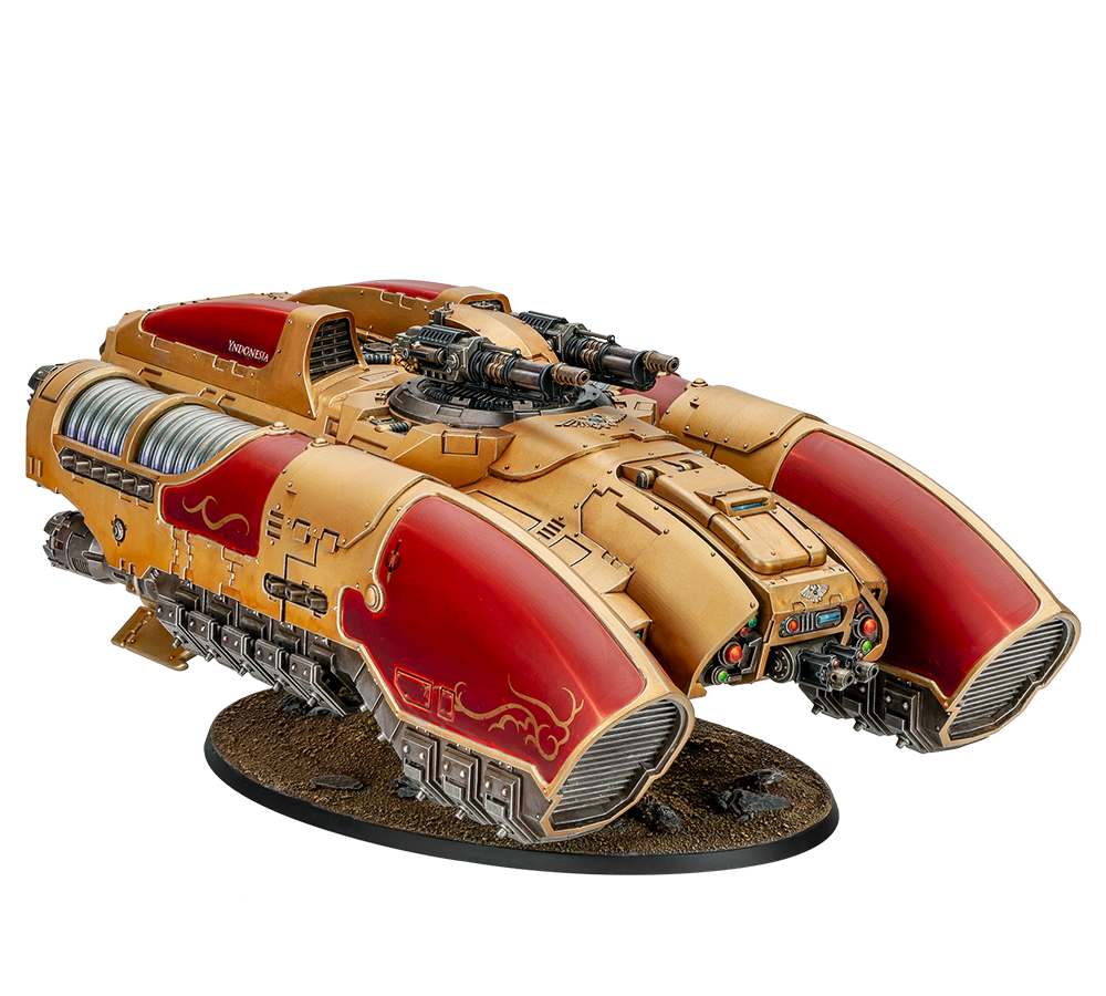 Adeptus Custodes: Coronus Grav-Carrier Transporte Gravitatorio Coronus Transporte Gravitatorio Coronus