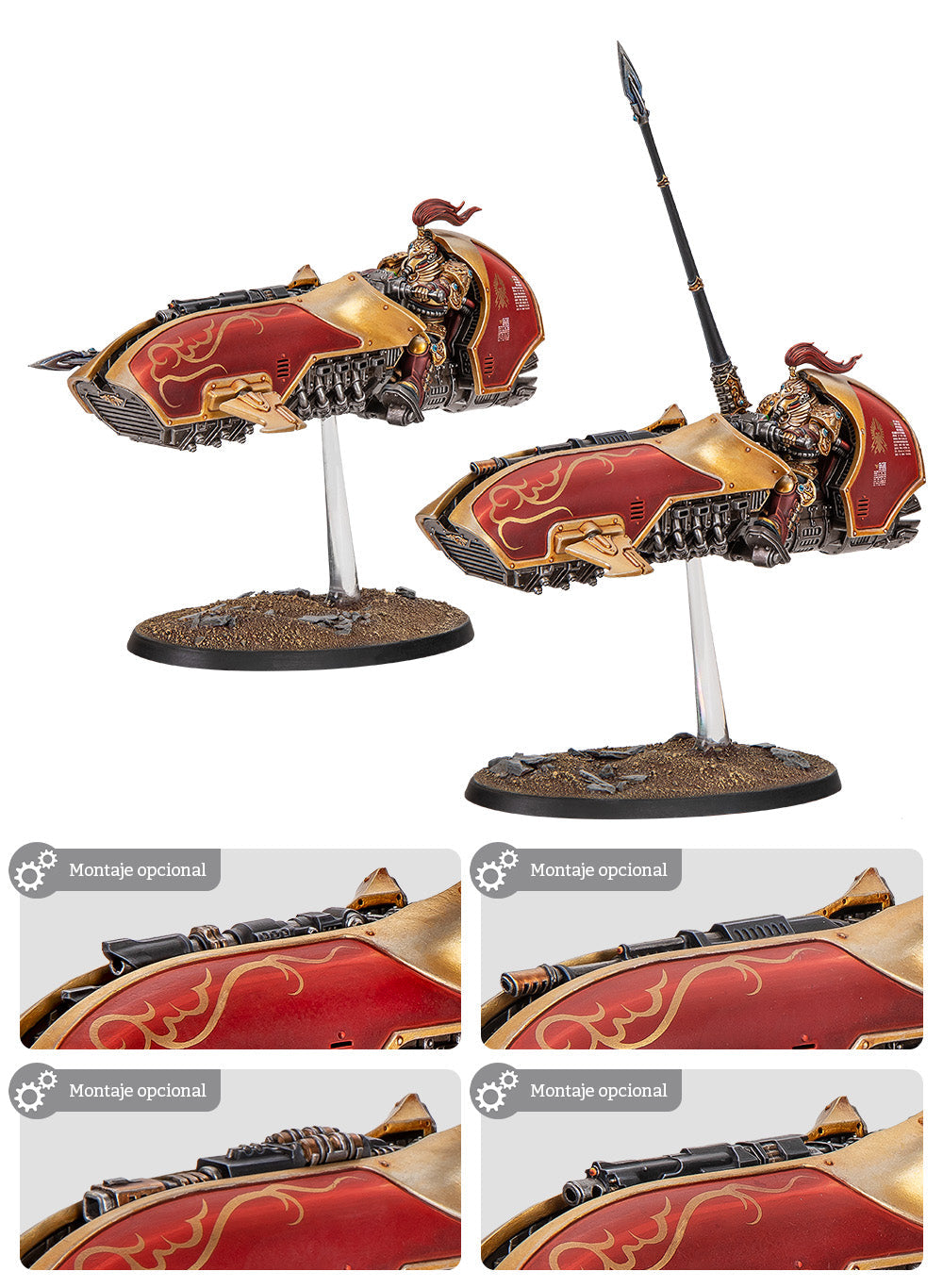 Adeptus Custodes: Gyrfalcon Jetbike Sodality Sodalidad de Motos a reacción Girohalcón Sodalidad de Motos a reacción Girohalcón