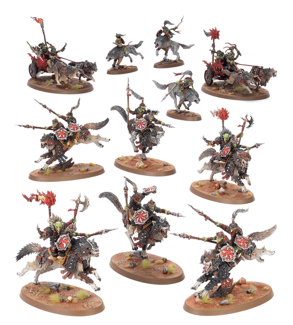 [PREPEDIDO] Gloomspite Gitz: Punta De Lanza Gruñemanada De Kazadorez