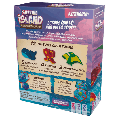 Survive The Island - Expansión Monstruosa