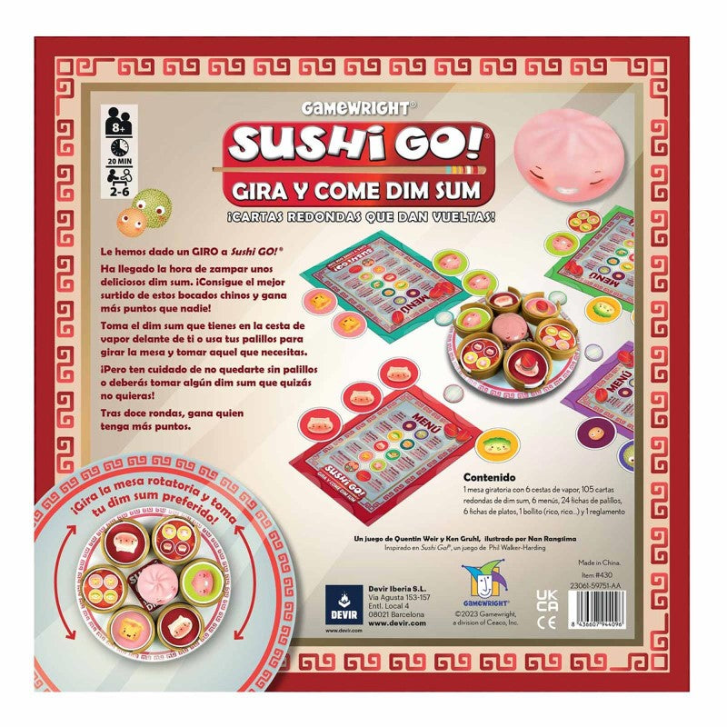 Sushi Go! Gira y Come Dim Sum