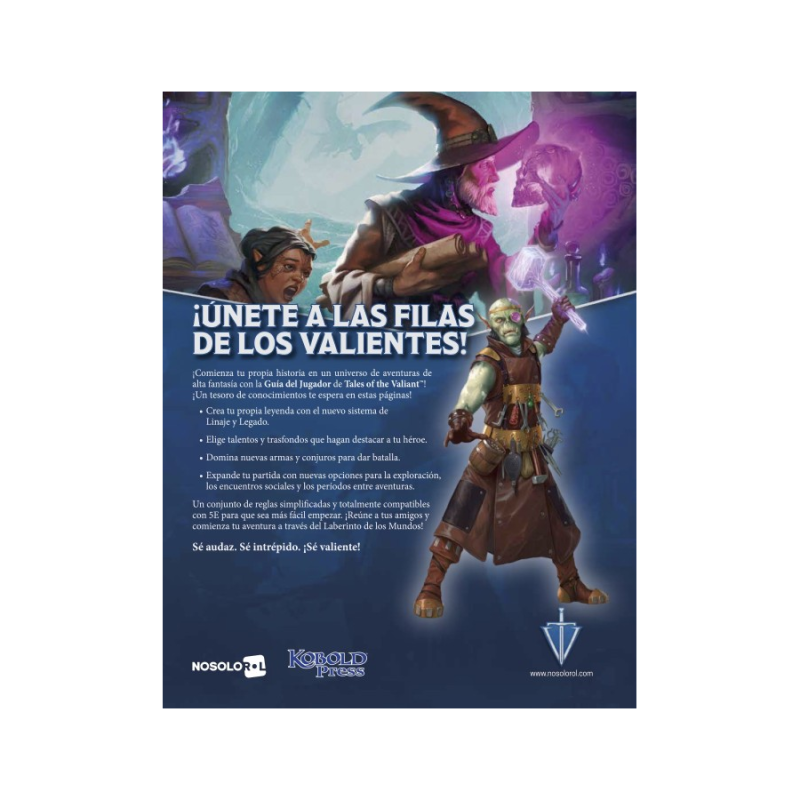 Tales of the Valiant: Guía del Jugador