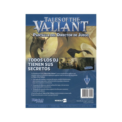 Tales of the Valiant: Pantalla del DJ