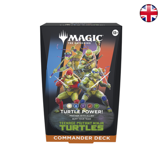 [PREPEDIDO] Teenage Mutant Ninja Turtles - Mazo de Commander "Turtle Power!" (Inglés)
