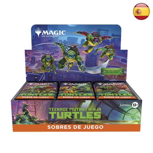 [PREPEDIDO] Teenage Mutant Ninja Turtles - Caja de sobres de juego (Español)