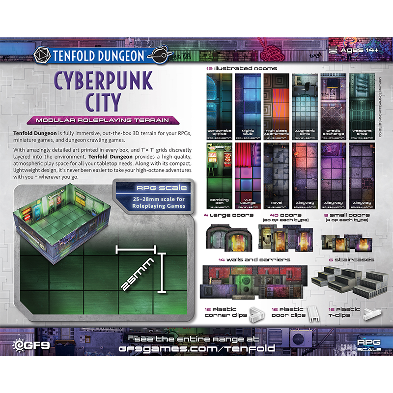 Tenfold Dungeon - Cyberpunk City