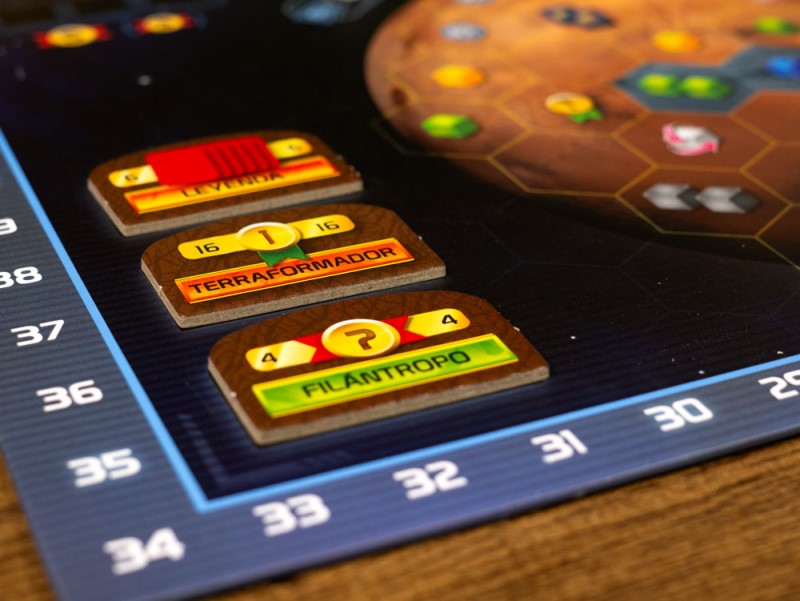 Terraforming Mars: El juego de dados