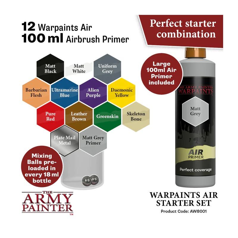 The Army Painter -  Warpaints Air Starter Set