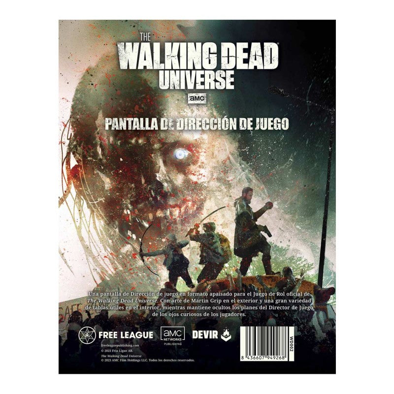 The Walking Dead Universe: Juego de Rol - Pantalla