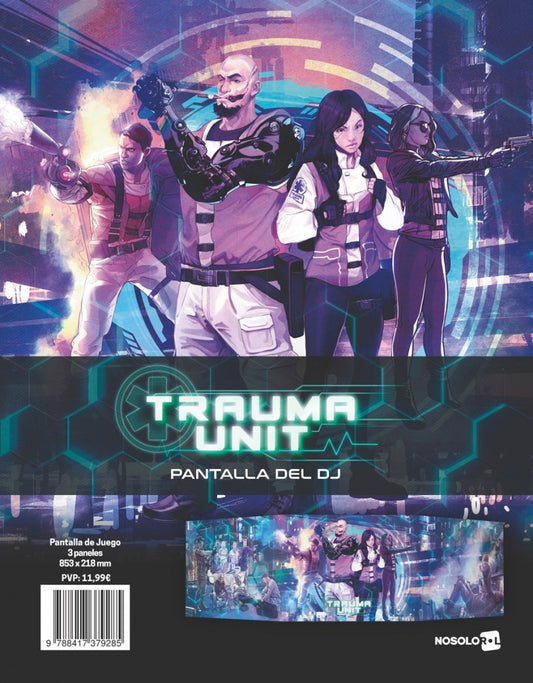 Trauma Unit - Pantalla del DJ
