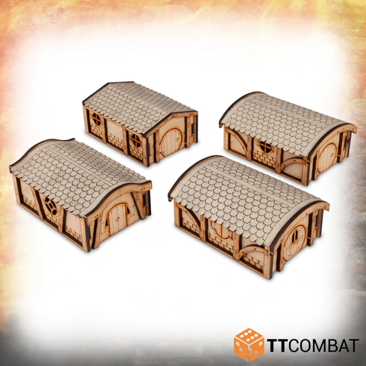 Halfling Hamlet - House set A