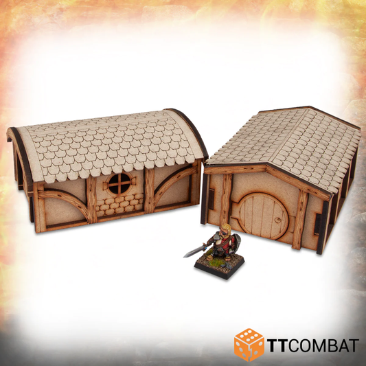 Halfling Hamlet - House set A