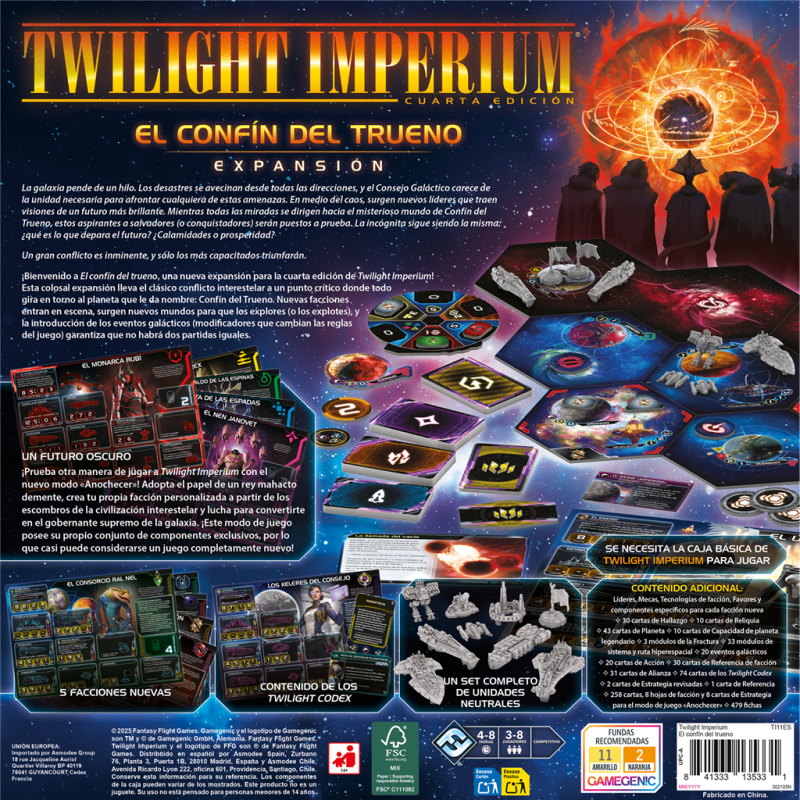 [PREPEDIDO] Twilight Imperium - El confín del trueno