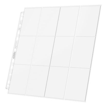 Ultimate Guard 24-Pocket QuadRow Pages Side-Loading Transparente (10 hojas)