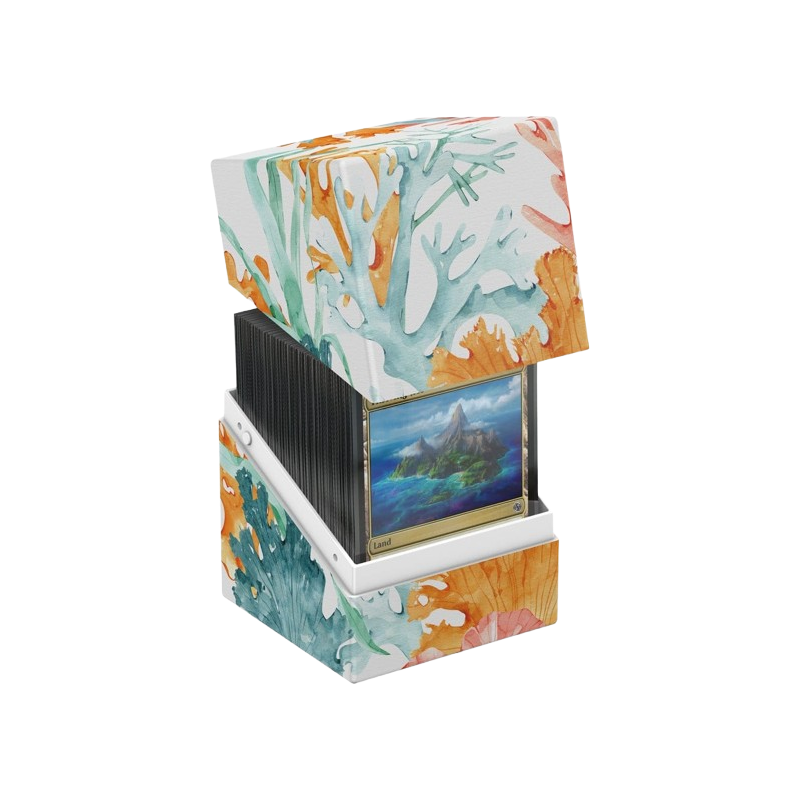 Ultimate Guard - Caja de mazo RTE Boulder 100+ Coral Places - Coralline Eden