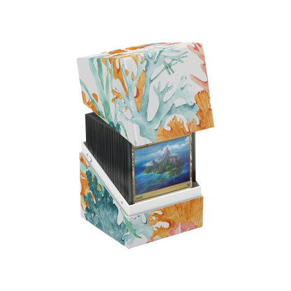 Ultimate Guard - Caja de mazo RTE Boulder 100+ Coral Places - Coralline Eden