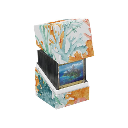 Ultimate Guard - Caja de mazo RTE Boulder 100+ Coral Places - Coralline Eden