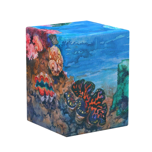 Ultimate Guard - Caja de mazo RTE Boulder 100+ Coral Places - Seablue Hush