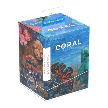Ultimate Guard - Caja de mazo RTE Boulder 100+ Coral Places - Seablue Hush