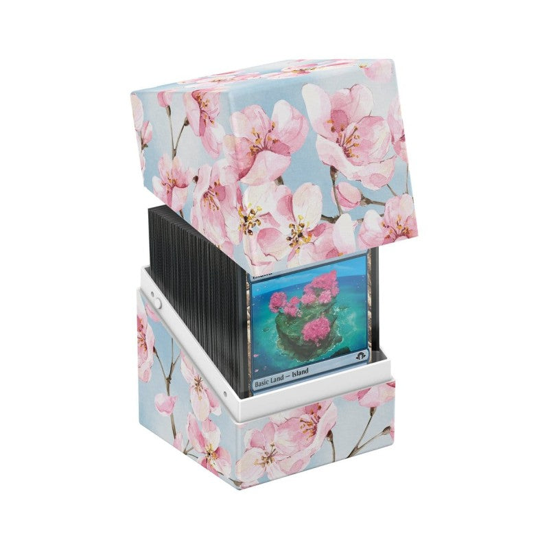 Ultimate Guard - Caja de mazo RTE Boulder 100+ - Floral Places - Cherry Blossom