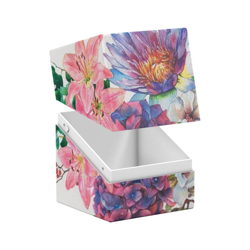 Ultimate Guard - Caja de mazo RTE Boulder 100+ - Floral Places - Lotus Bloom