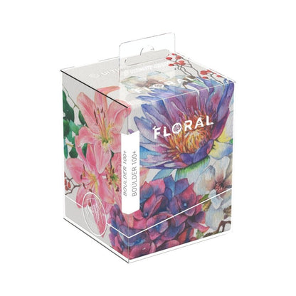 Ultimate Guard - Caja de mazo RTE Boulder 100+ - Floral Places - Lotus Bloom
