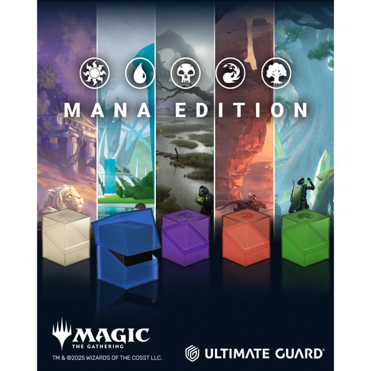 Ultimate Guard - Caja de mazo Boulder 100+ Hybrid - Magic: The Gathering "Mana Edition"