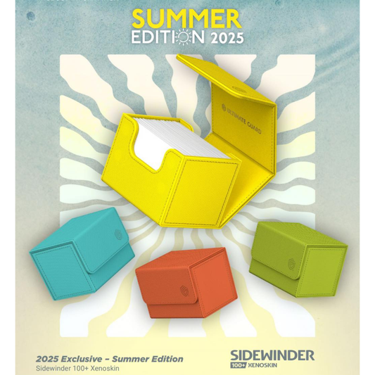 Ultimate Guard - Caja de mazo Sidewinder 100+ Xenoskin - "Summer Edition 2025"