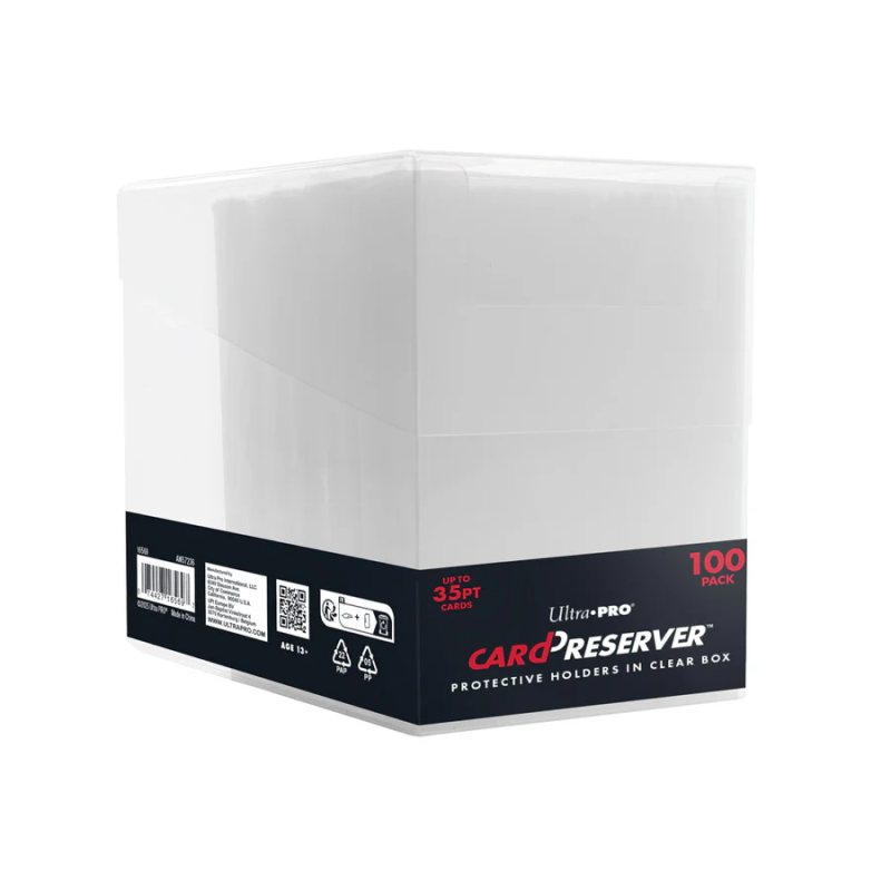 UP - 100ct Card Preservers in Clear Box