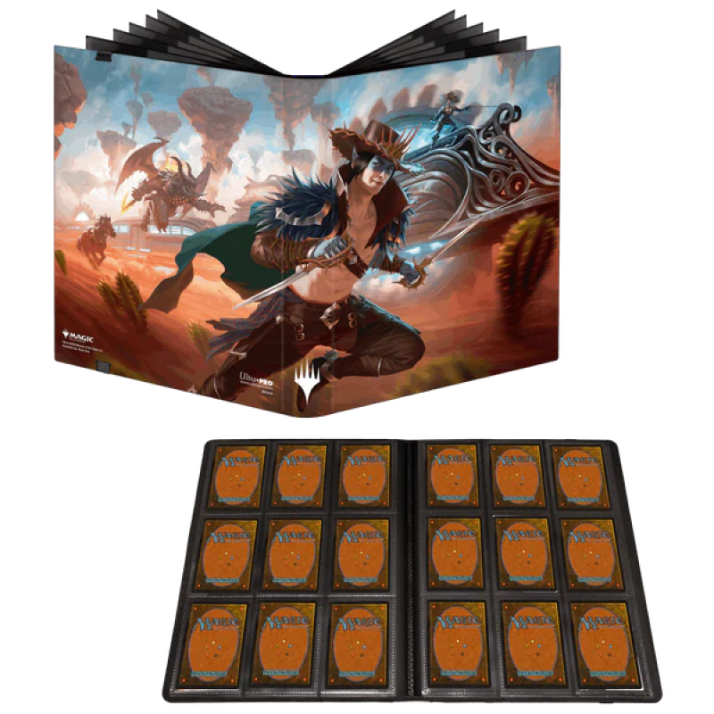 UP Pro-Binder 9 bolsillos - MTG Forajidos de Cruce de Truenos