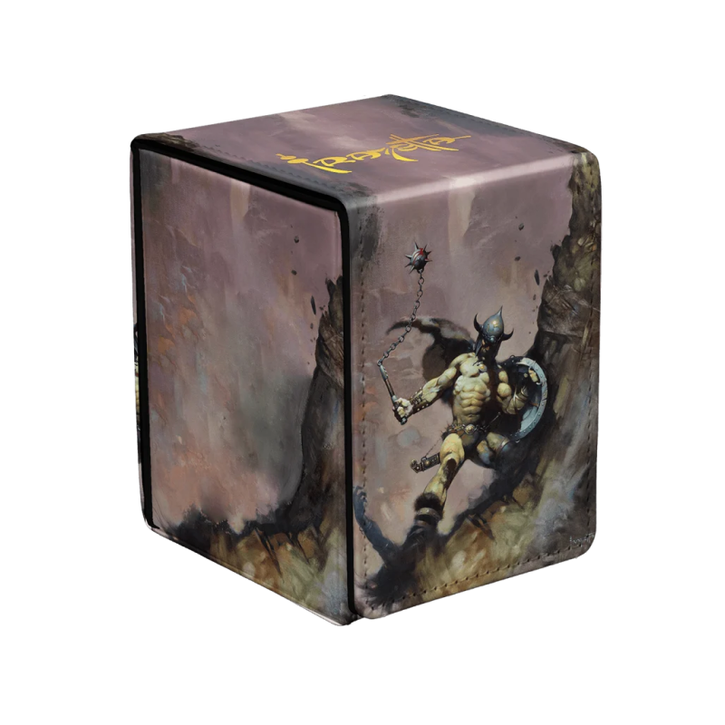UP Alcove Flip Deck Box - Frank Frazetta - Warrior with Ball and Chain