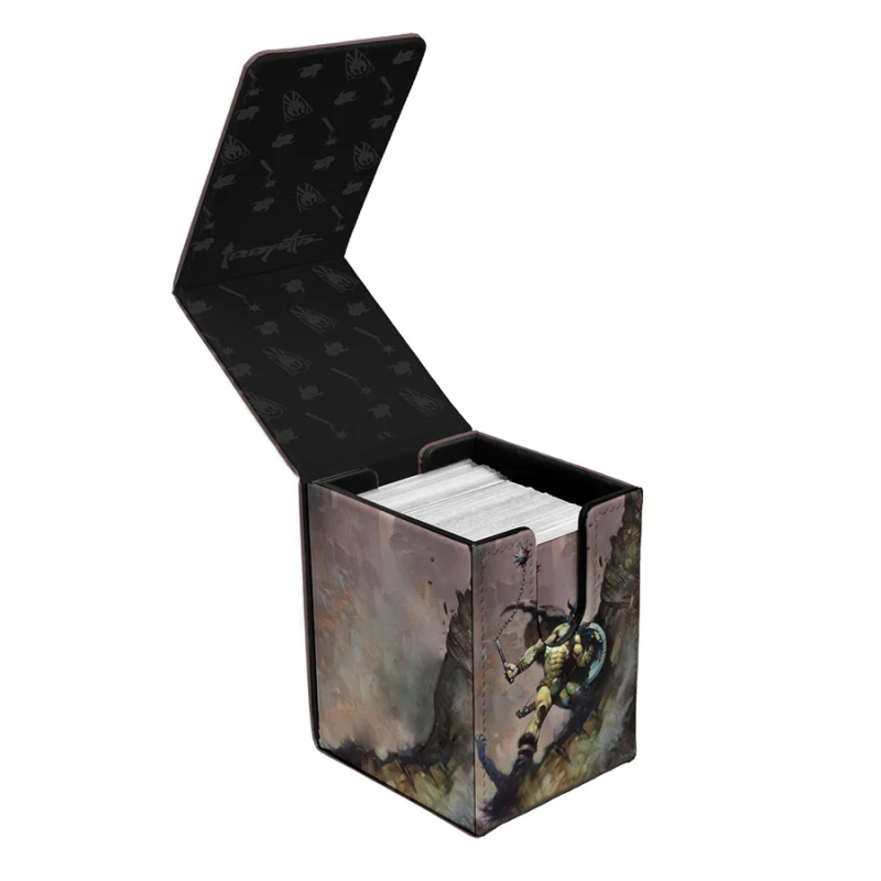 UP Alcove Flip Deck Box - Frank Frazetta - Warrior with Ball and Chain