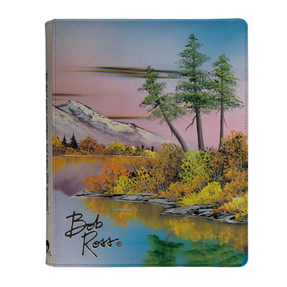 UP Pro-Binder 9 bolsillos con cremallera - Bob Ross Mighty Mountain Lake