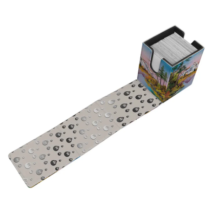 UP Alcove Flip Deck Box -Bob Ross Mighty Mountain Lake