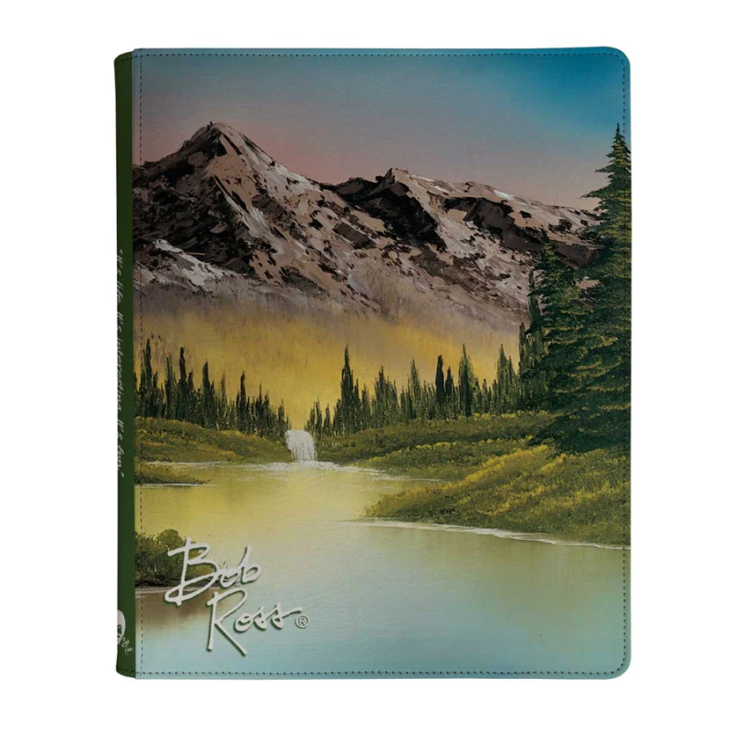UP Pro-Binder 9 bolsillos con cremallera - Bob Ross Mountain Retreat